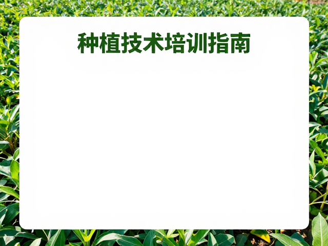 附种植技术培训指南