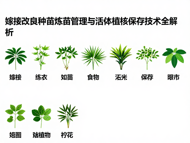 活体植株的长期保存与环境稳定性