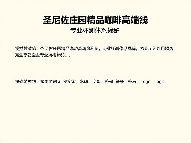 圣尼佐庄园精品咖啡高端线，专业杯测体系揭秘