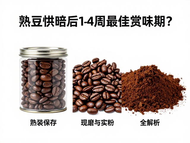 熟豆烘焙后1-4周最佳赏味期？罐装保存与现磨咖啡粉保质期全解析