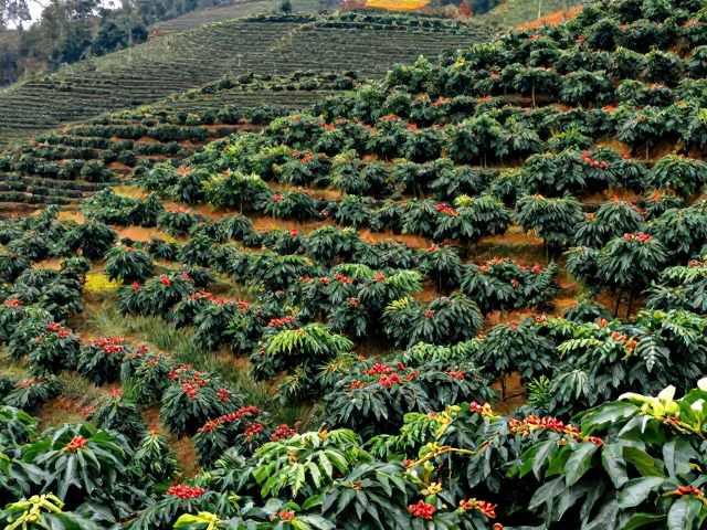 云南高山咖啡标准化连片与生物多样性种植，打造高品质庄园风味