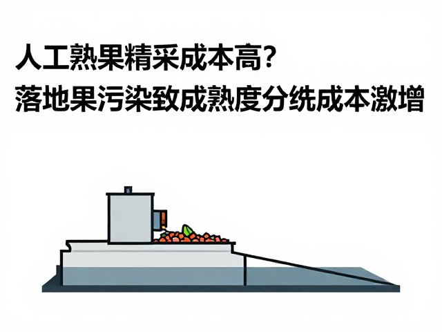人工分拣与机器熟度判定的经济悖论