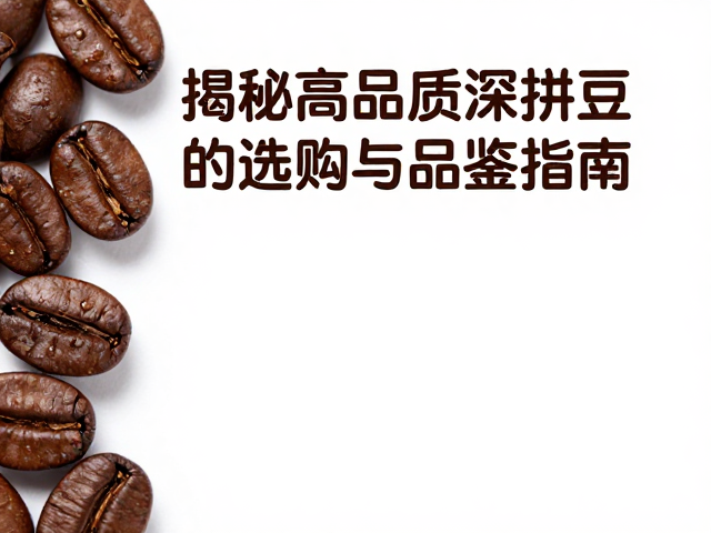 选购深烘豆的核心感官指标