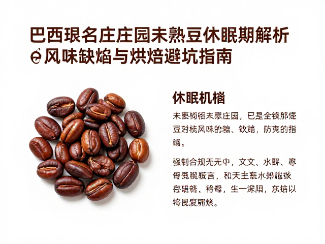 未熟豆的物理特性与休眠机制