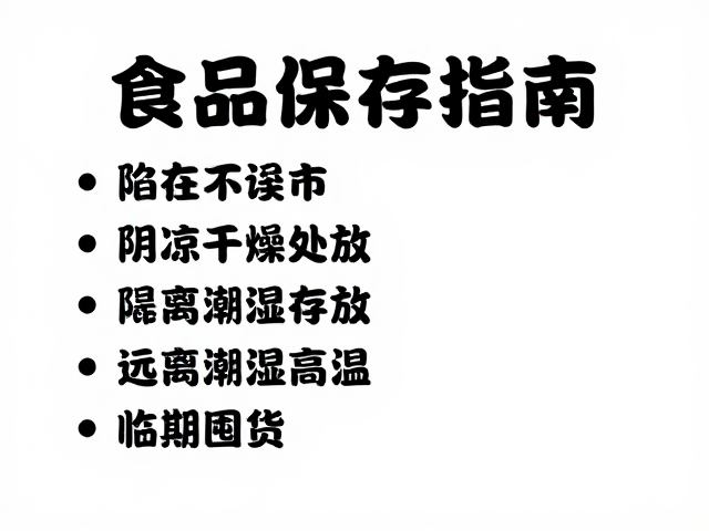 常见误区与家庭储藏陷阱