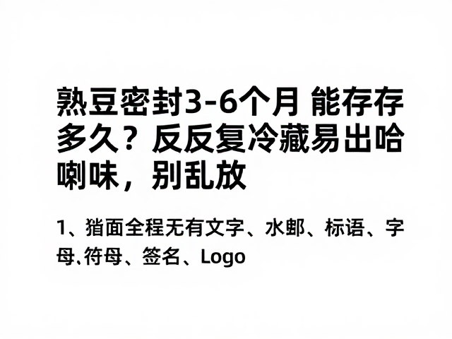 哈喇味的识别与感官判断