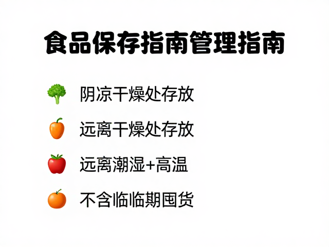 构建科学的家庭食品管理体系