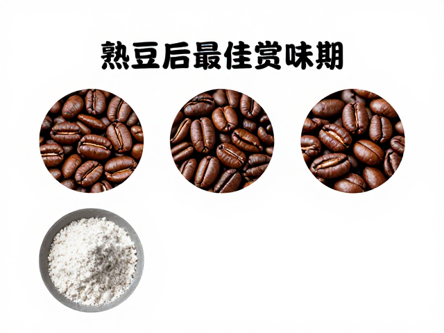 熟豆烘焙后1-4周最佳赏味期，储存温度与不宜囤粉指南