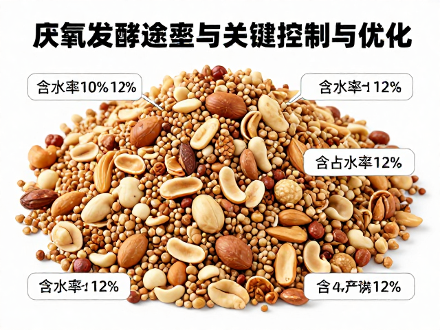 含水率对发酵速率与代谢产物的调控机制