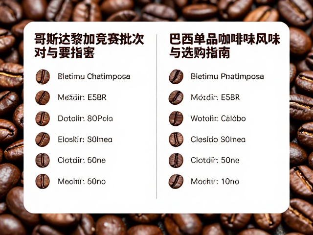 感官体验与萃取参数对风味呈现的影响