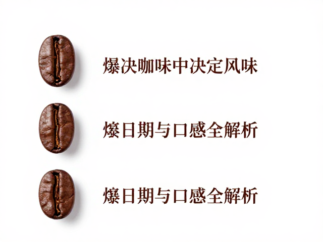 一爆决定风味，中度烘焙咖啡豆烘焙日期与口感全解析