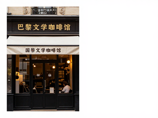 巴黎文学咖啡馆见证自主化浪潮