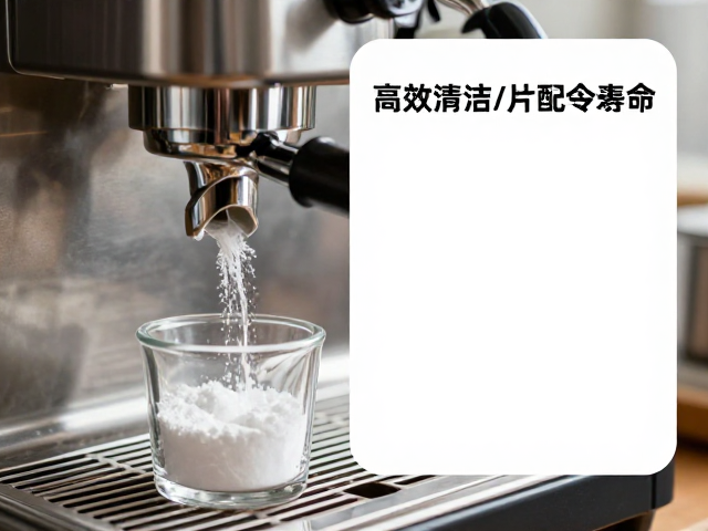 商用移动咖啡车冲煮头清洁粉/片配套指南,高效清洁提升设备寿命
