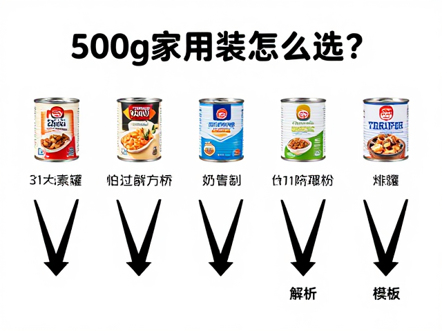 500g家用装怎么选？罐装包装规格下拉选项全解析