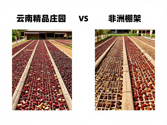 云南精品庄园vs非洲棚架干燥,多批次风味深度对比