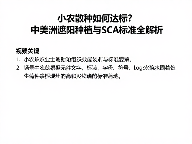小农合作社的组织效能与标准落地