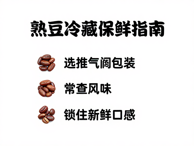 熟豆冷藏的核心逻辑与温度控制