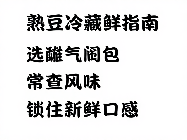 冷藏期间的风味监测与感官评估