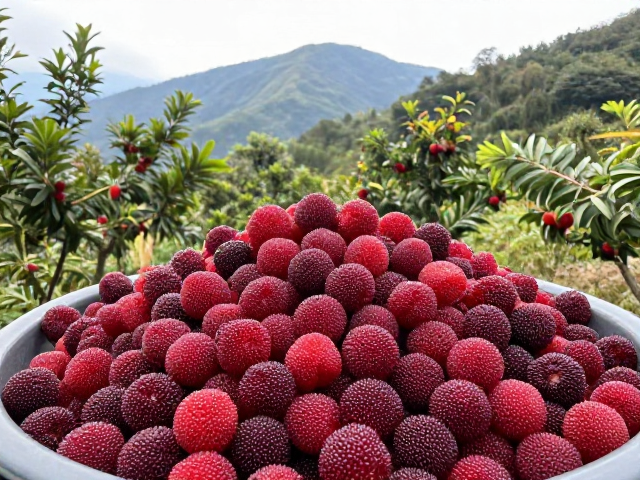 人工熟果精采全红果,山地种植区丰收指南