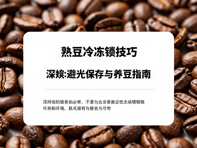 深烘豆避光保存的必要性与环境选择