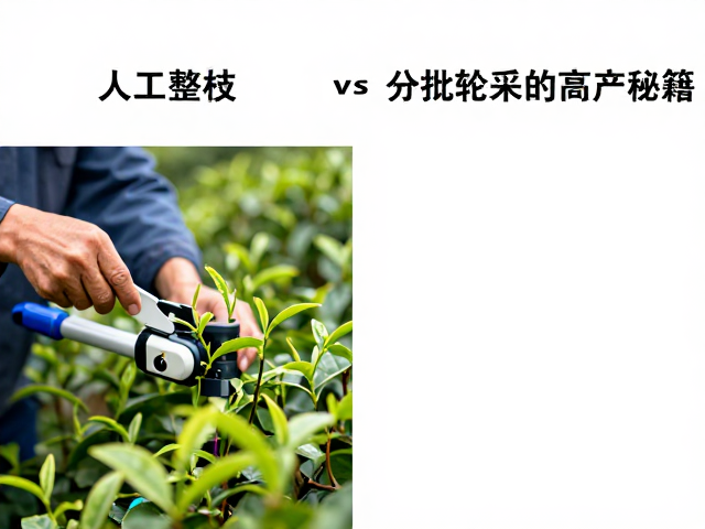 人工整枝与振动采收对比,揭秘茶叶分批轮采的高产秘籍