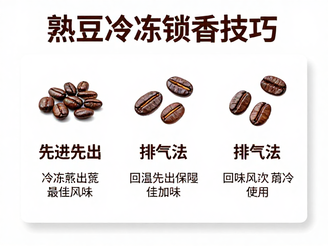 冷冻取用与回温过程中的风味保护