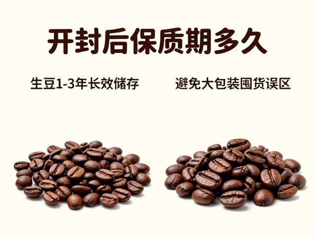 咖啡豆开封后保质期多久？生豆1-3年长效储存，避免大包装囤货误区