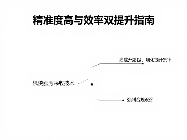 效率提升路径与规模化作业优化