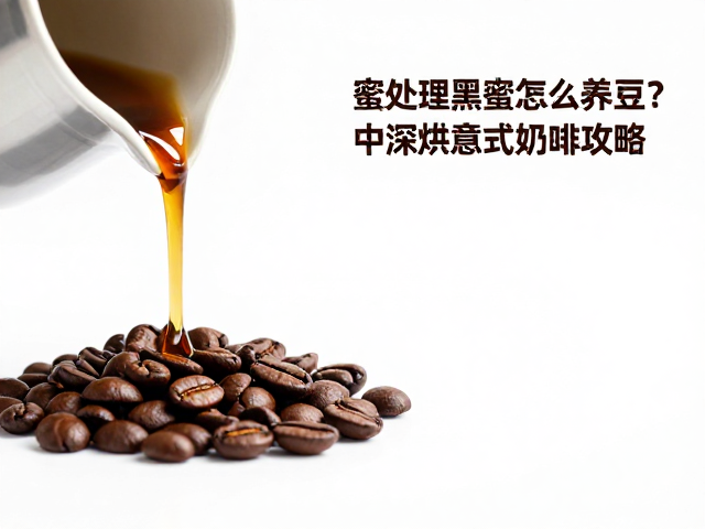 中深烘对蜜处理咖啡豆的萃取转化