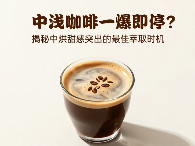 中浅烘焙咖啡一爆即停?揭秘中烘甜感突出的最佳萃取时机