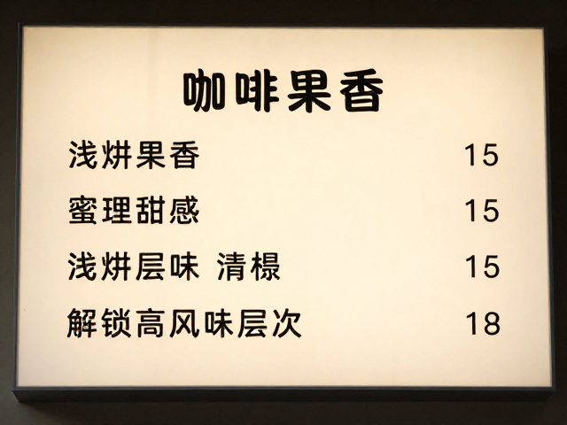拼配逻辑下的风味层次解锁策略