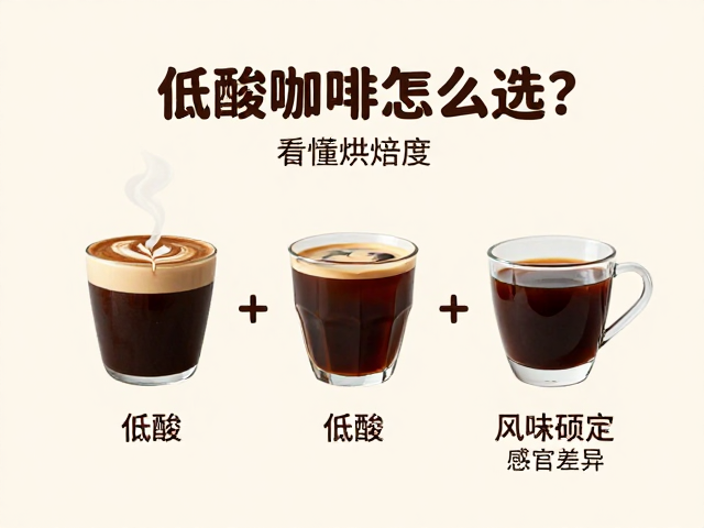 低酸柔和咖啡怎么选？看懂烘焙度，精准锁定风味描述