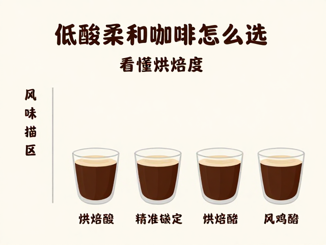烘焙度对风味走向的决定性作用