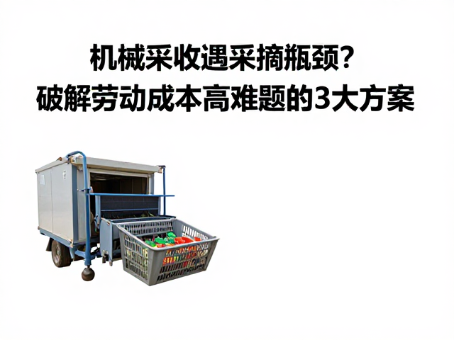 机械化震动采收遇采摘篮瓶颈?破解劳动成本高难题的3大方案