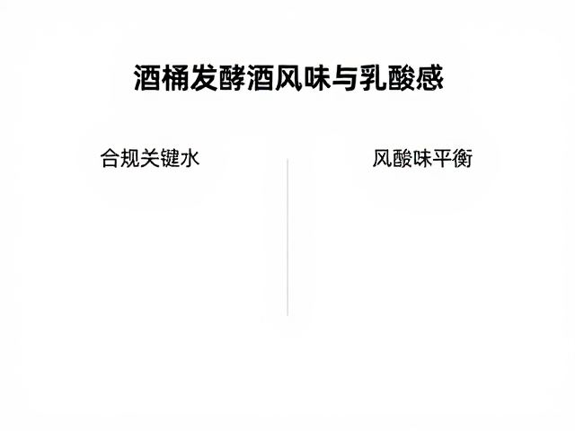 乳酸感的生成与风味平衡