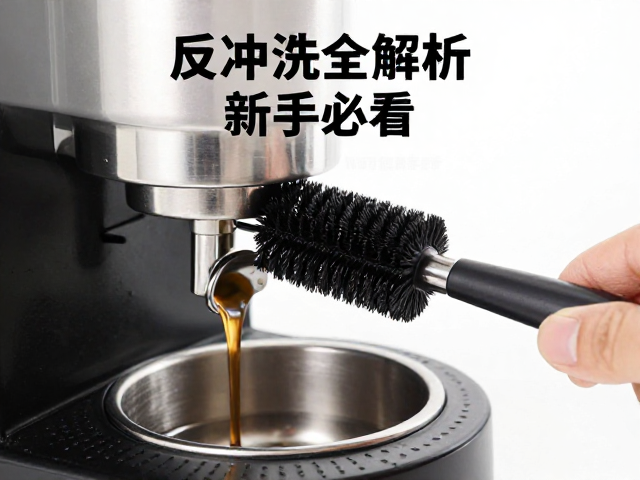 冲煮头反冲洗的机械原理与执行步骤