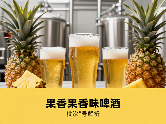 菠萝果香风味啤酒,批次编号解析与厌氧发酵工艺