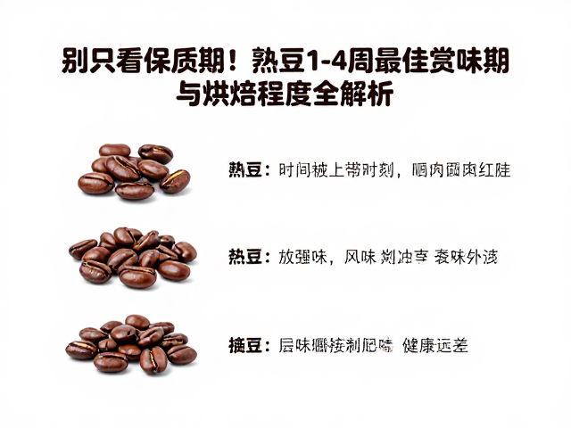 烘焙程度对风味衰减速度的影响