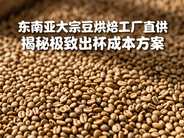 东南亚大宗生豆烘焙工厂直供,揭秘极致出杯成本方案