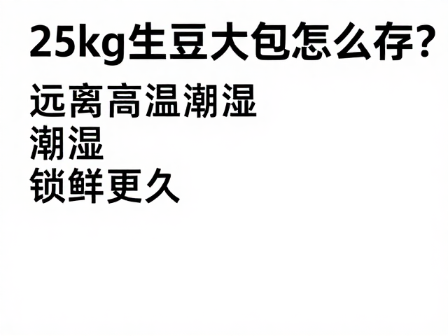 环境温湿度控制决定生豆的生命周期