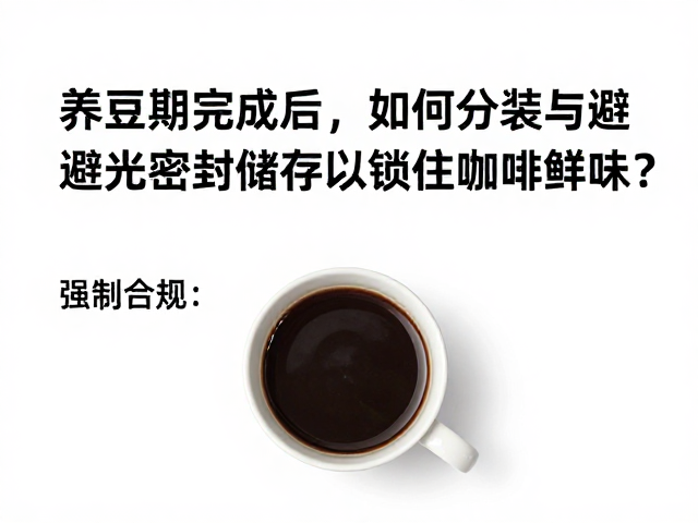 长期储存的风味管理与取用规范