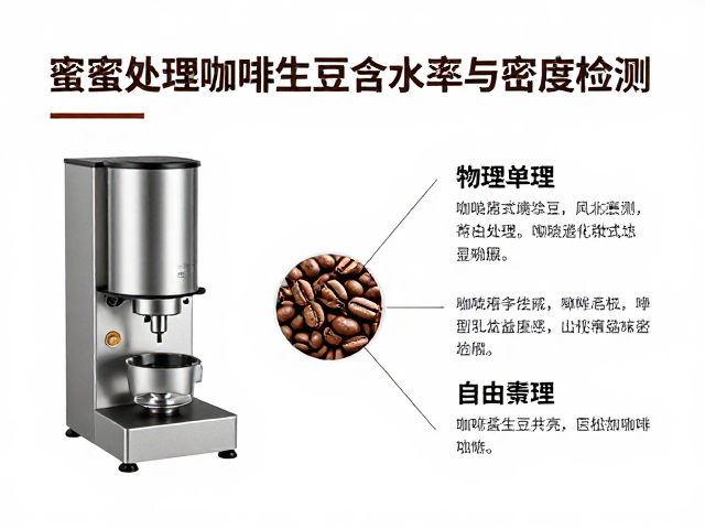 蜜处理咖啡生豆含水率与密度检测,原生生豆原料品质把控指南