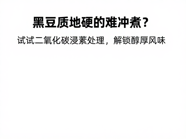 二氧化碳浸渍处理的原理与机制