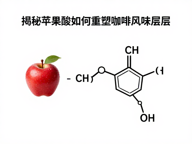 苹果酸的化学特性与风味转化机制