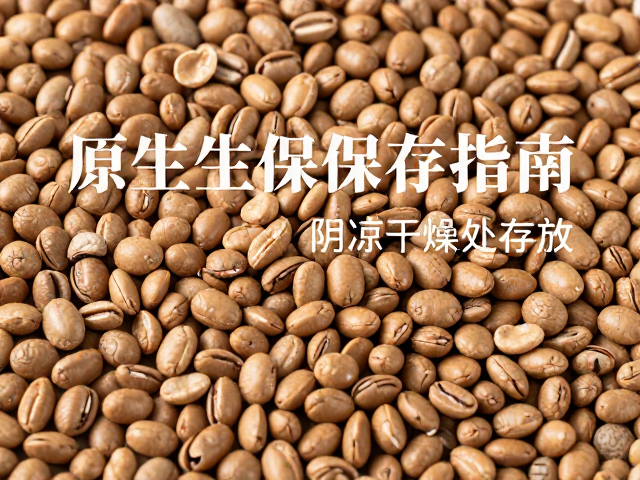 原生生豆原料保存指南,阴凉干燥处存放,颜色浅褐至深褐详解