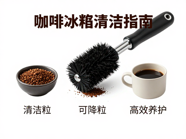 咖啡油脂清洁指南，磨豆机刷，清洁粒，可降解杯高效养护