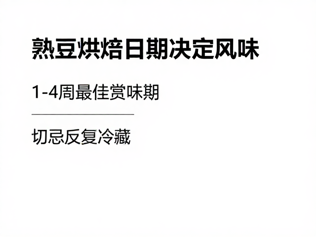 黄金四周:从养豆到风味巅峰的周期管理