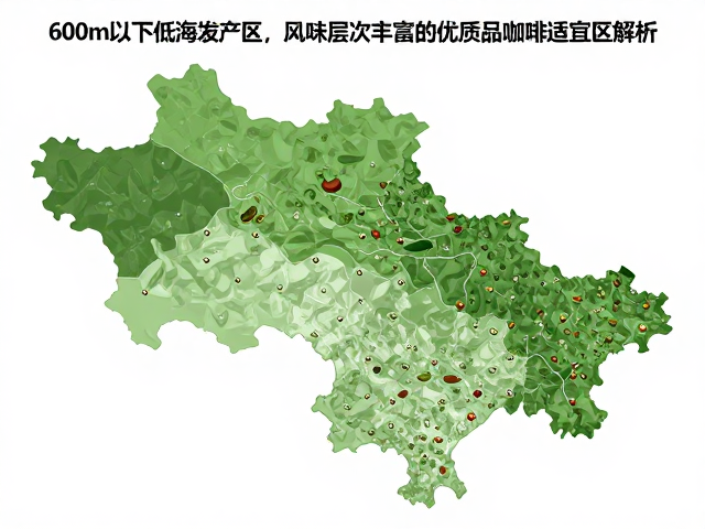 600m以下低海拔产区,风味层次丰富的优质精品咖啡适宜区解析