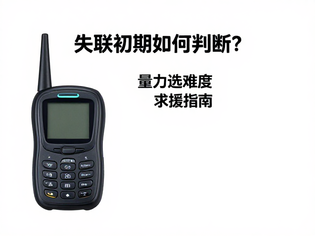 失联初期如何判断?量力选难度,卫星电话求援指南