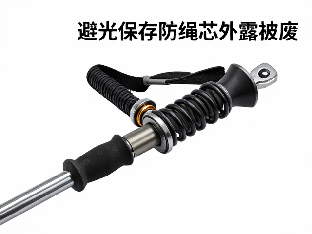 登山杖减震部件维护指南,避光保存防绳芯外露报废